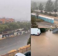 Spania a fost măturată de o vijelie violentă! 400 de oameni au fost evacuați, două femei au fost lovite de fulger și două persoane au fost luate de apă